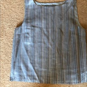 Josephine Chaus silk and linen classic tank